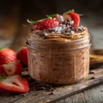 chocolate protein overnight oats