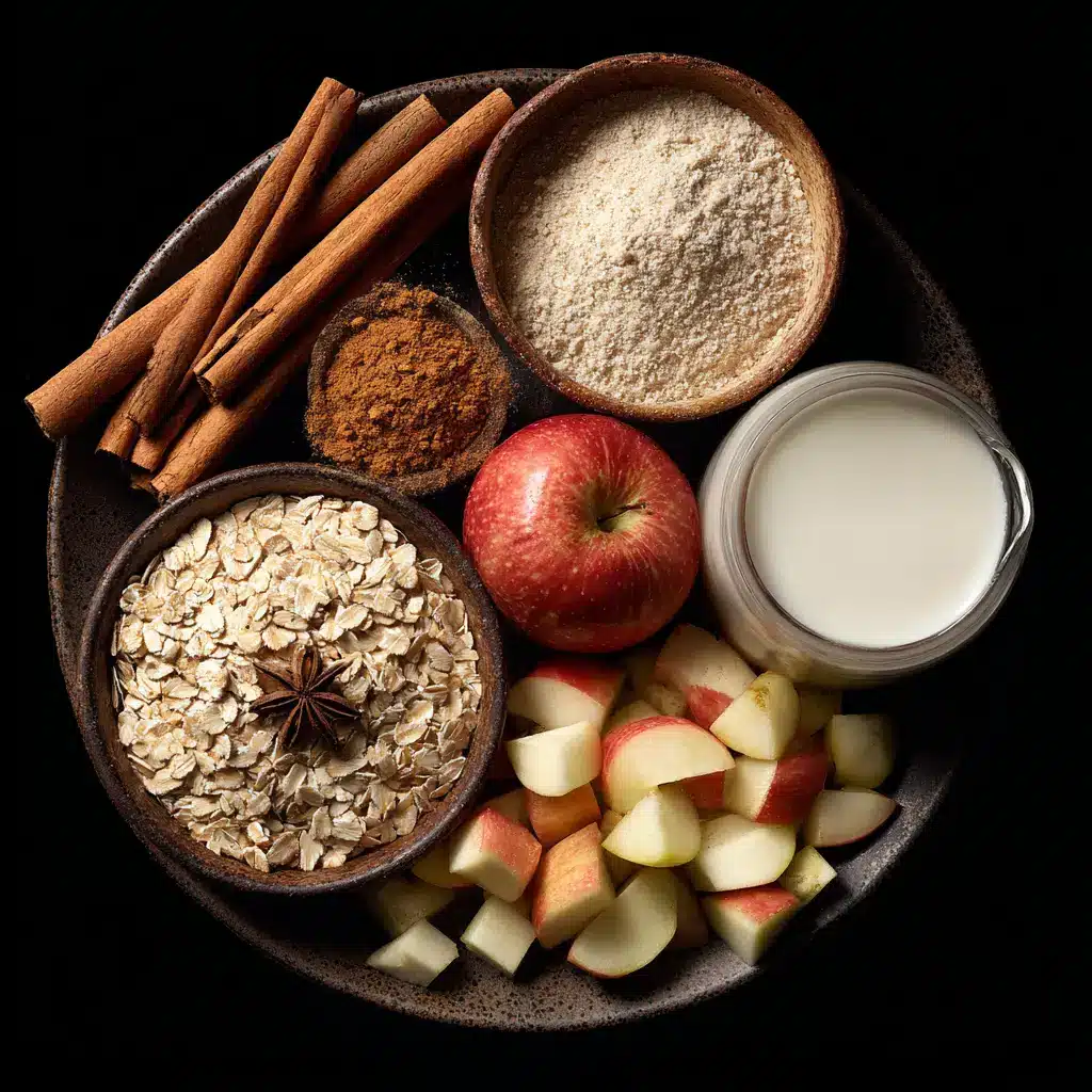 ingredients for apple cinnamon diabetic oats recipe
