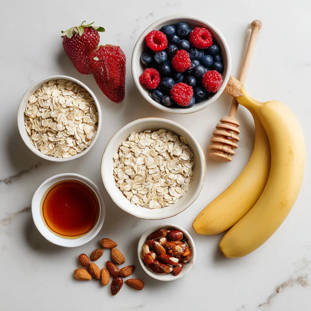 ingredients for endurance overnight oats recipe