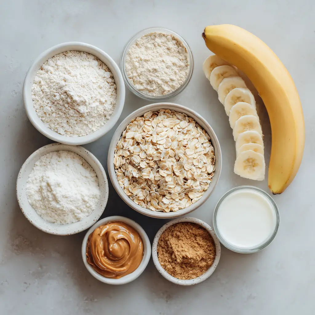 Ingredients for high protein gluten free overnight oats