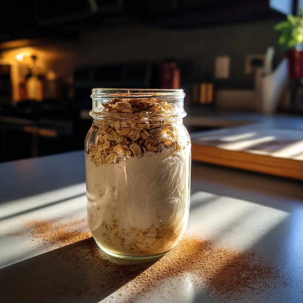 How to make cinnamon overnight oats