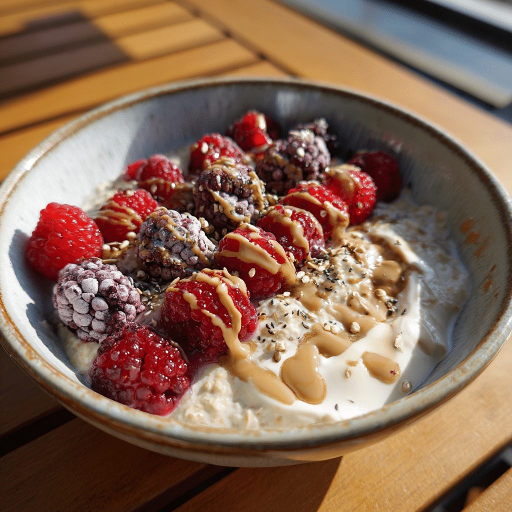 Common texture mistakes in berry dairy free overnight oats