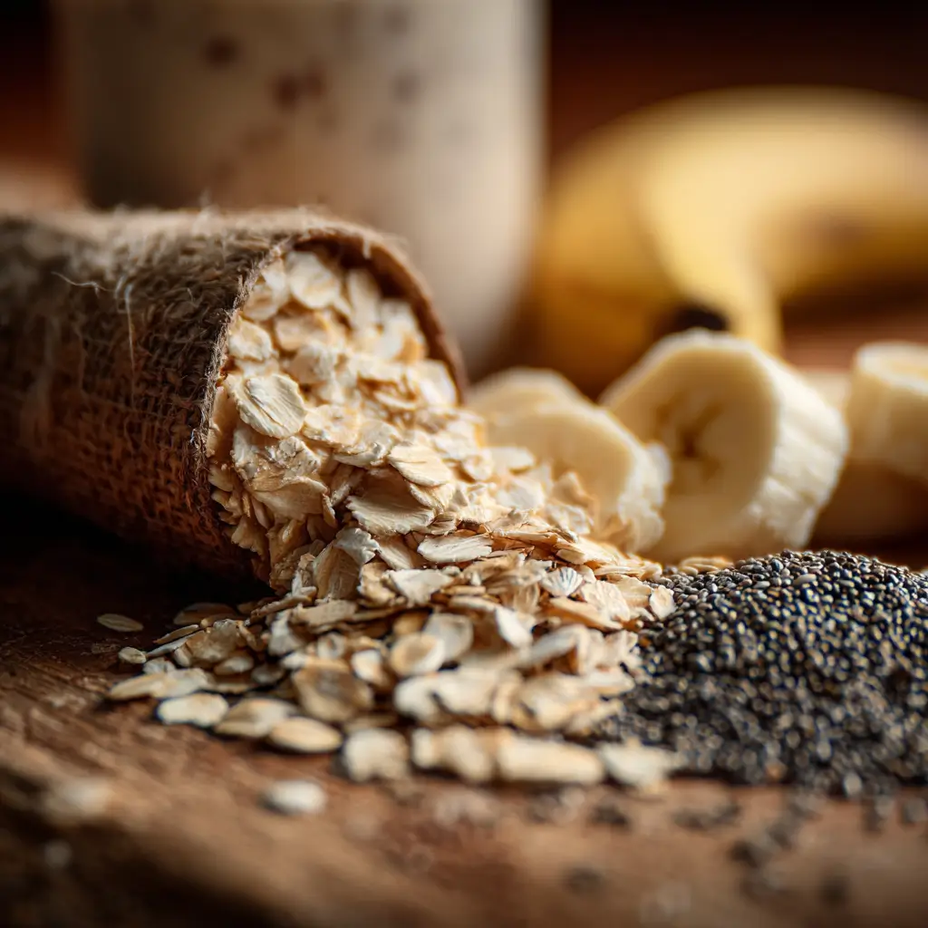 ingredients for overnight oats without yogurt