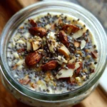 paleo overnight oats recipe with chia and coconut